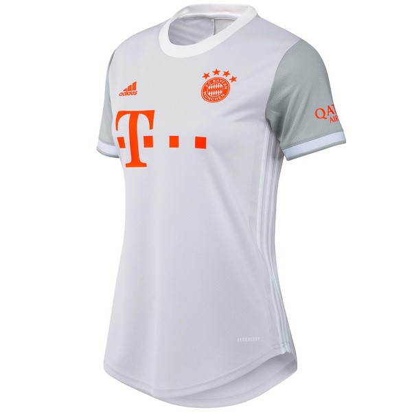 Camiseta Bayern Munich 2ª Mujer 2020-2021 Blanco